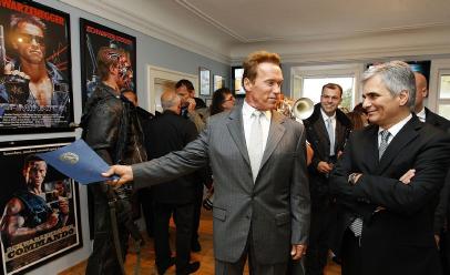 arnold museo Austrian Chancellor Werner Faymann